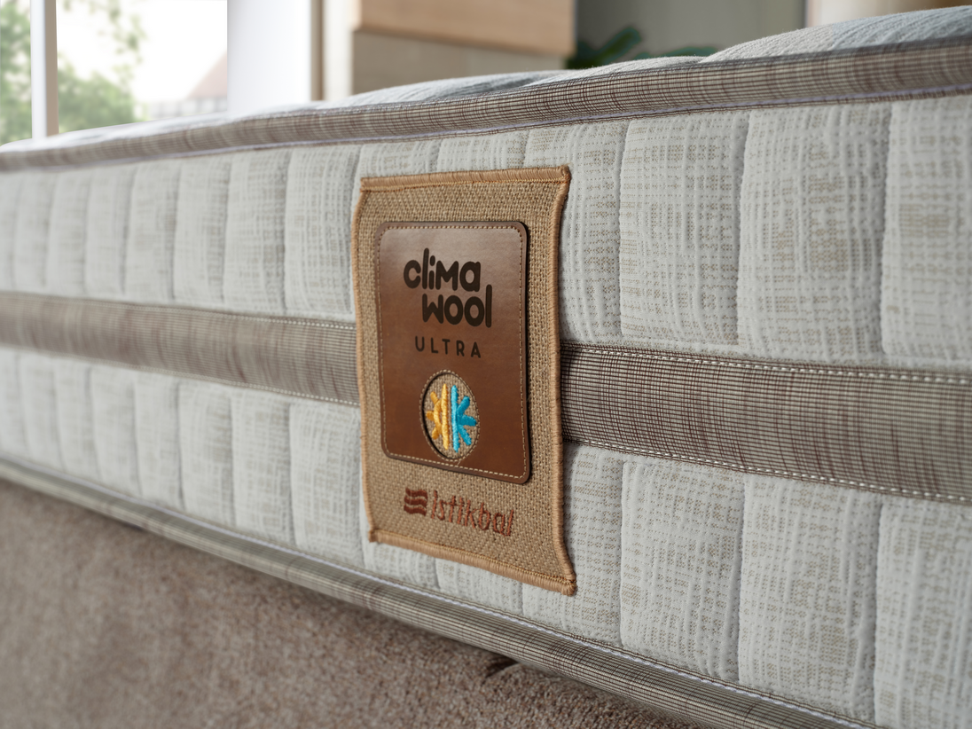 Матрас Clima Wool Ultra Yatak (двусторонний, с эффектом климата)
