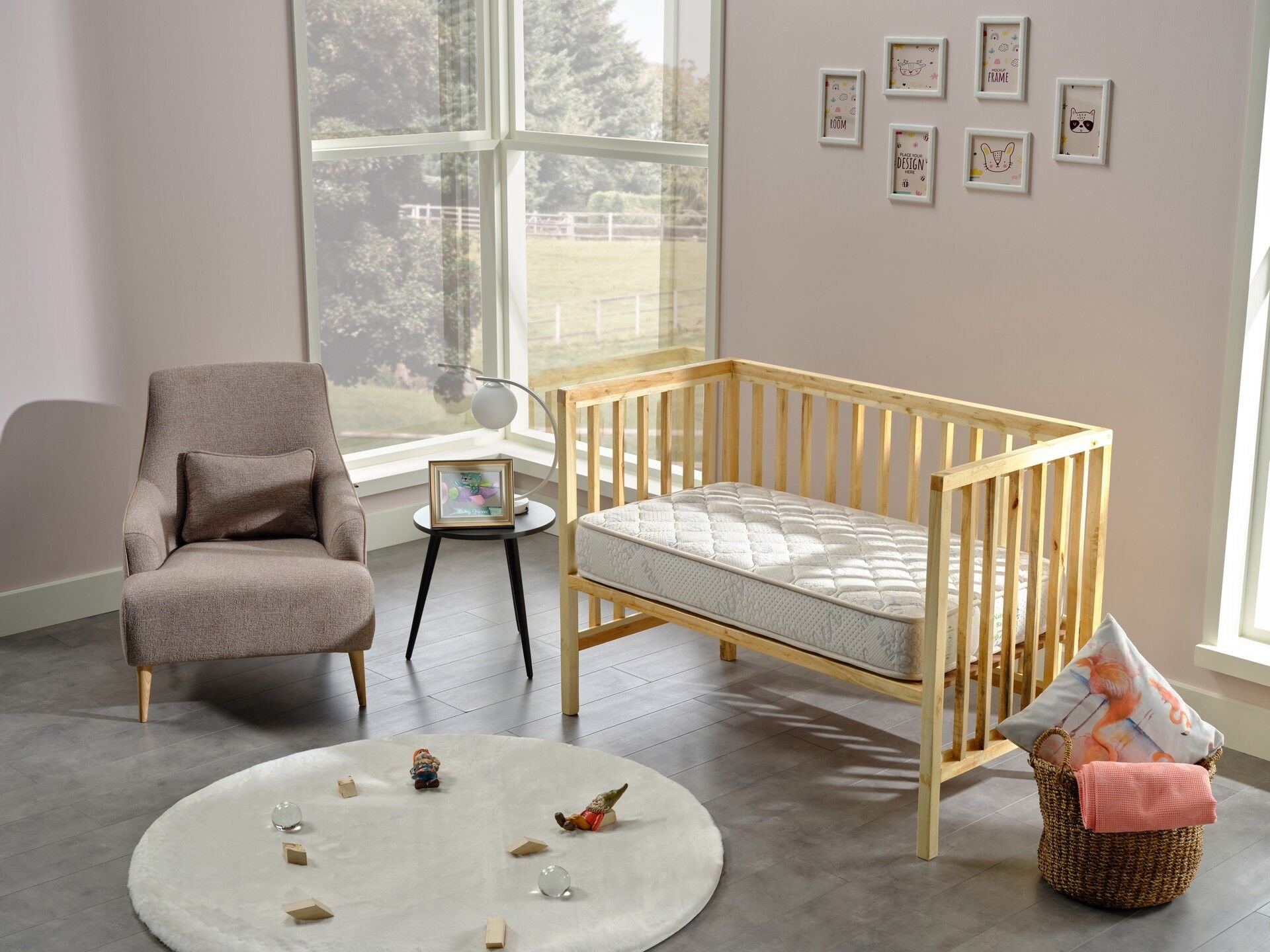 Детский матрас Baby Natural Yatak 17 см с карманными пружинами
