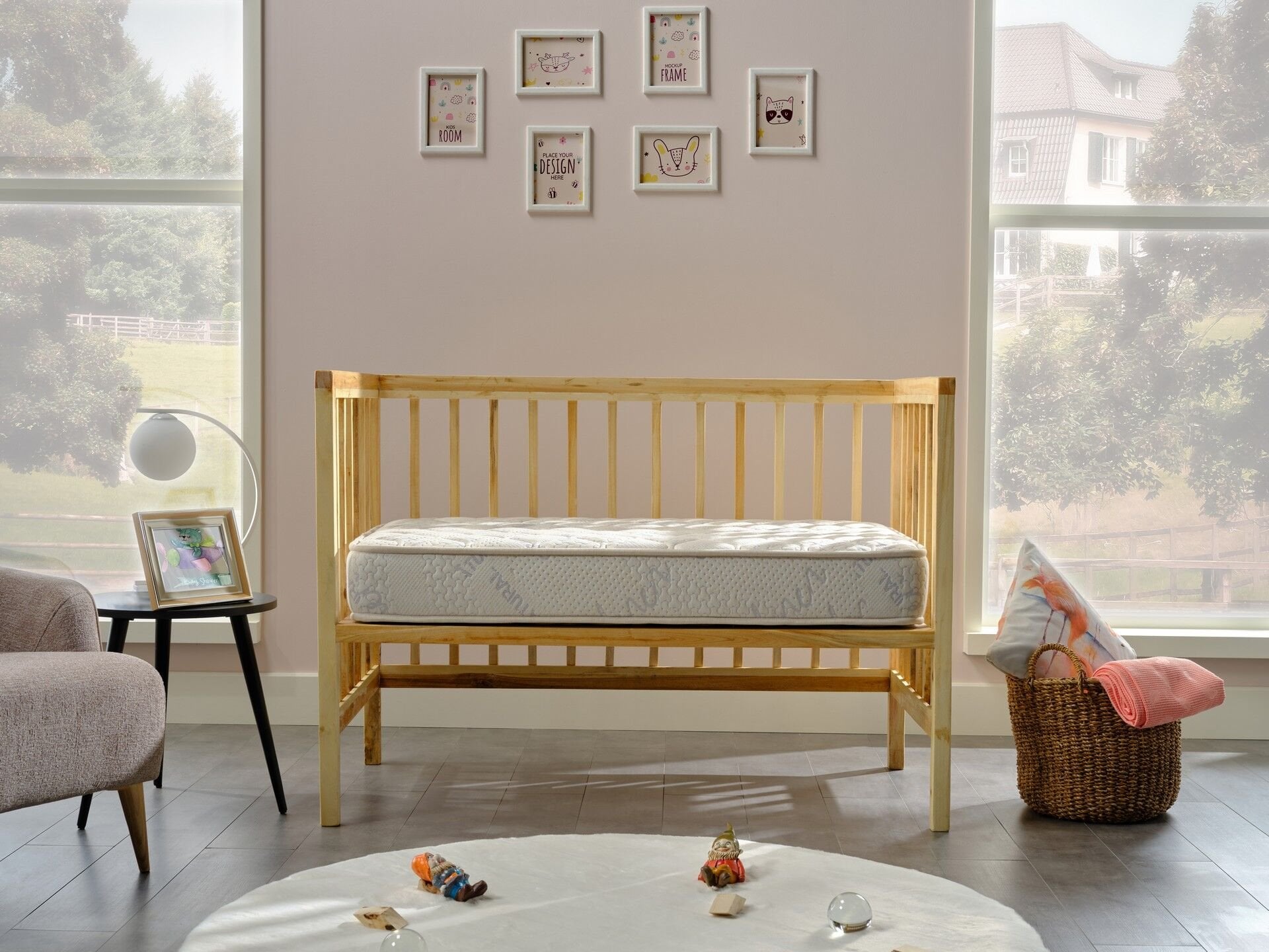 Детский матрас Baby Natural Yatak 17 см с карманными пружинами