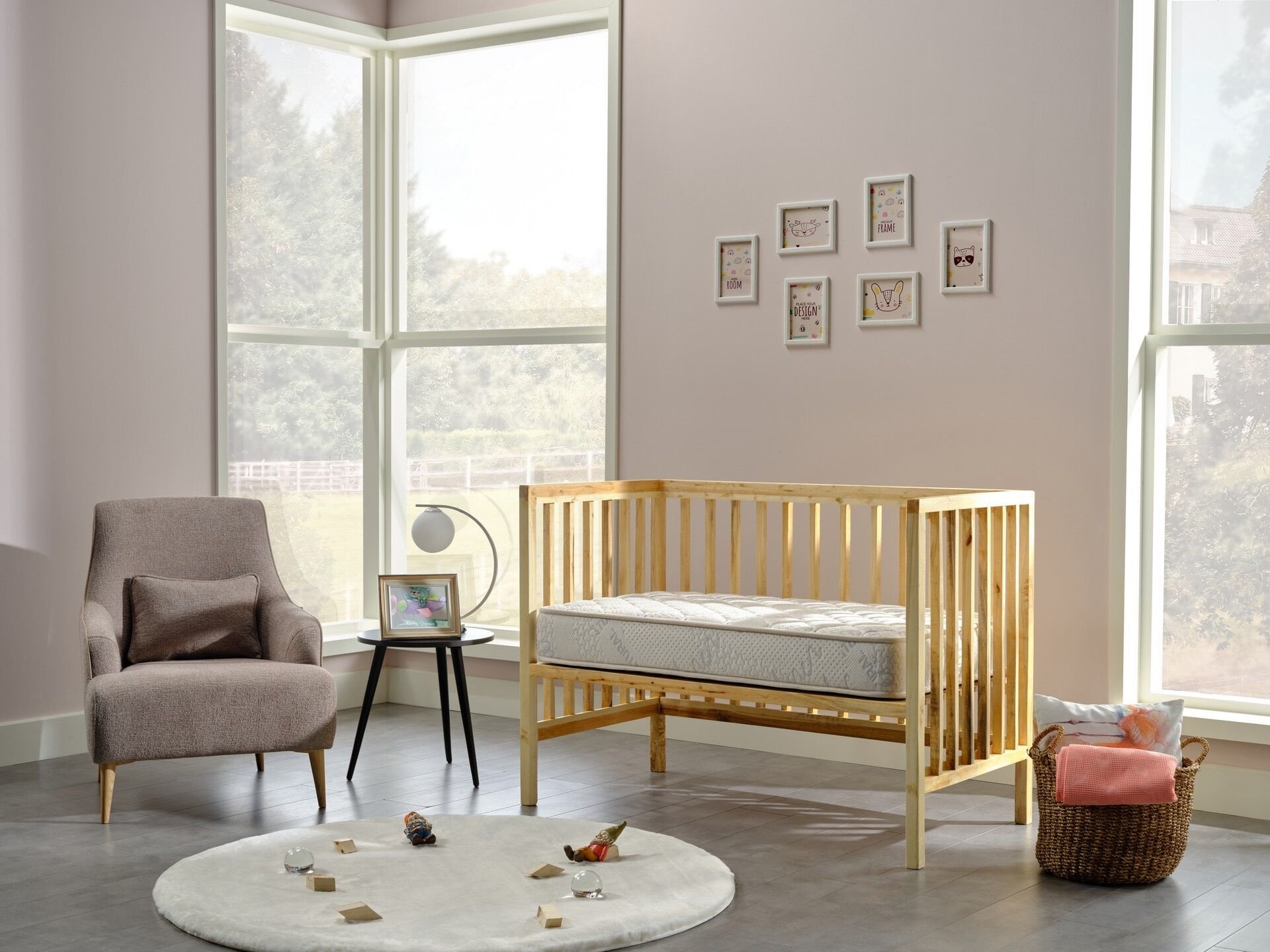 Детский матрас Baby Natural Yatak 17 см с карманными пружинами